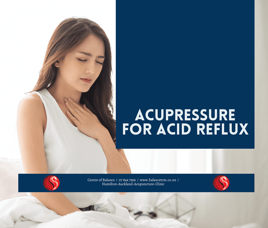 Acupressure for Acid Reflux